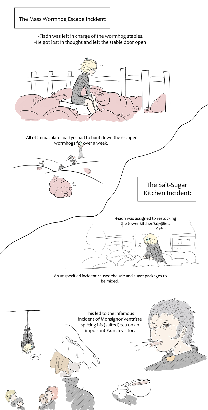 Bonus #1: Fiadh misadventures in Immaculate.