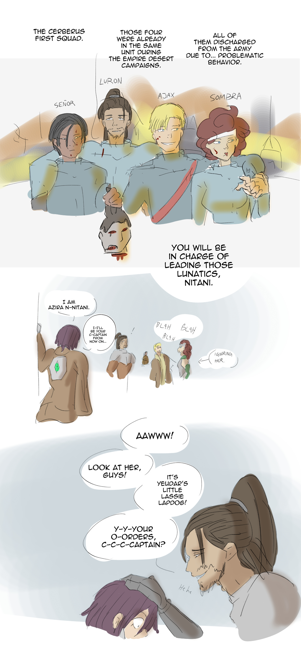 Bonus #5: Nitani meets the First Squad (Page 1/2)