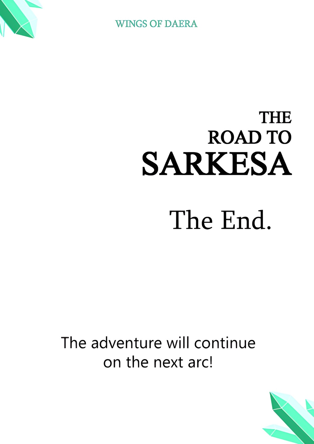 THE ROAD TO SARKESA – END