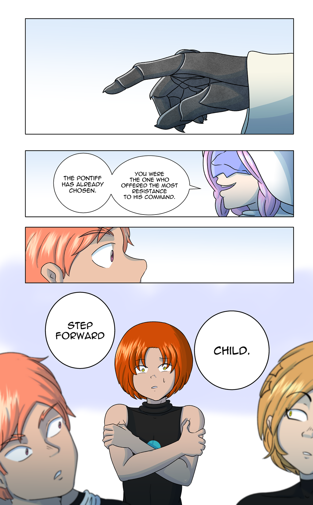 "I don't want to be separated from any of you."